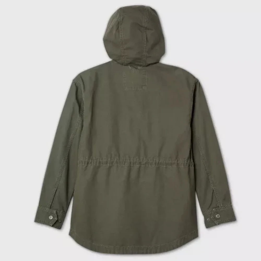 Universal Thread Olive Green Anorak Utility Jacket Size Women's XS Like NEW